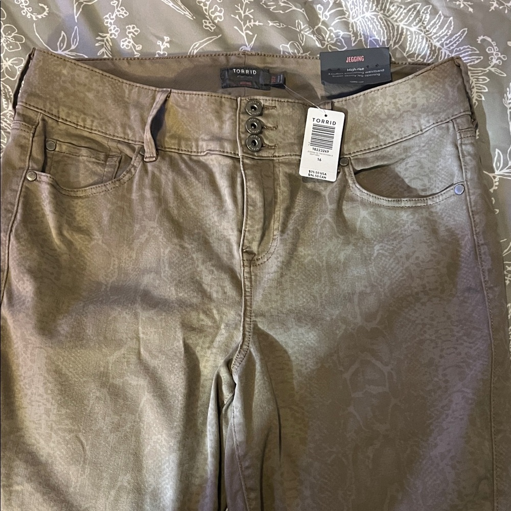 Torrid Women's Taupe Jeggings
